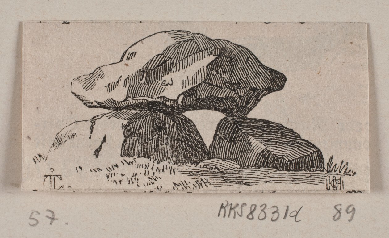 Illustrazione per "Steenmonumenter" da H. C. Henneberg