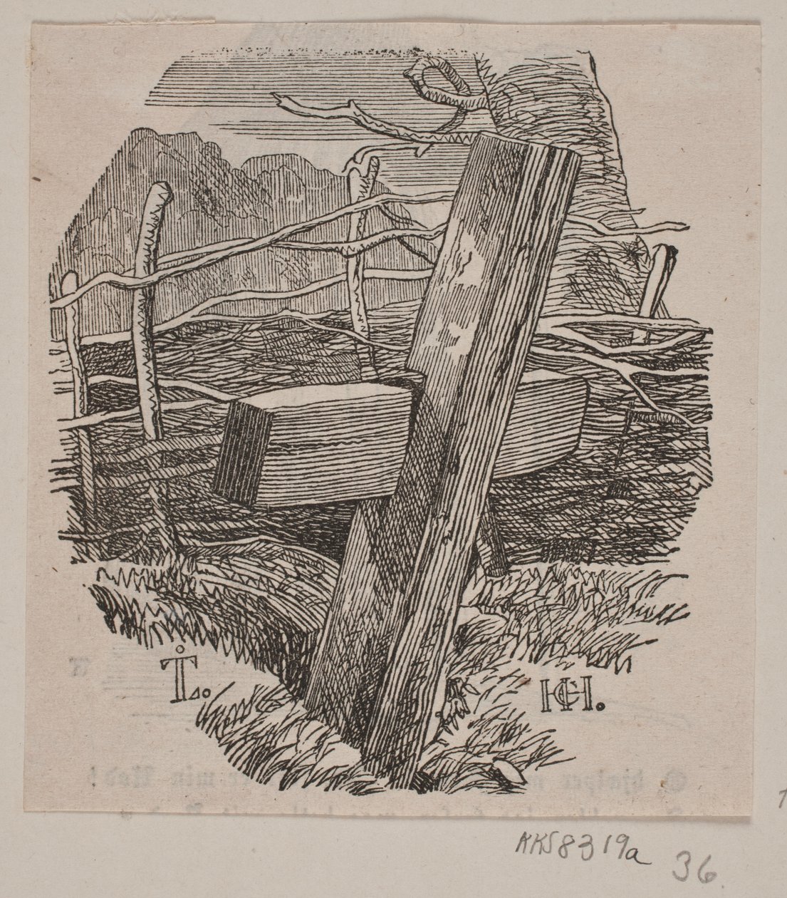Vedby kors da H. C. Henneberg