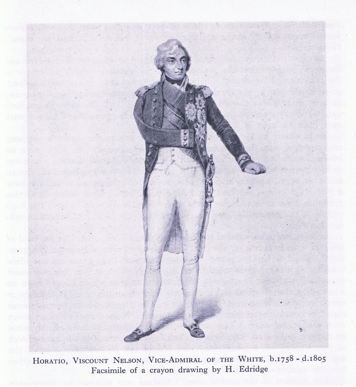 Horatio, Visconte Nelson, da Avventure britanniche pubblicato da Collins da H. Eldridge