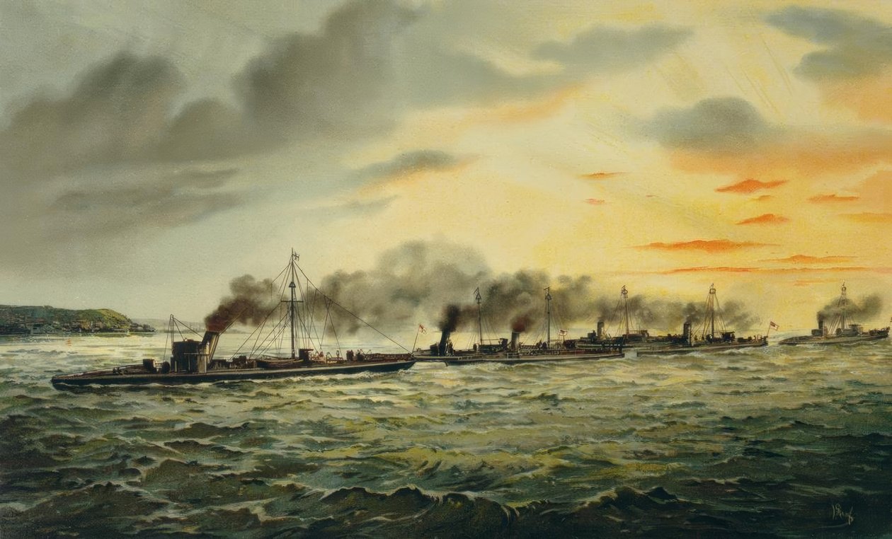 Divisione di torpediniere S.M. / H.Graf da H. Graf