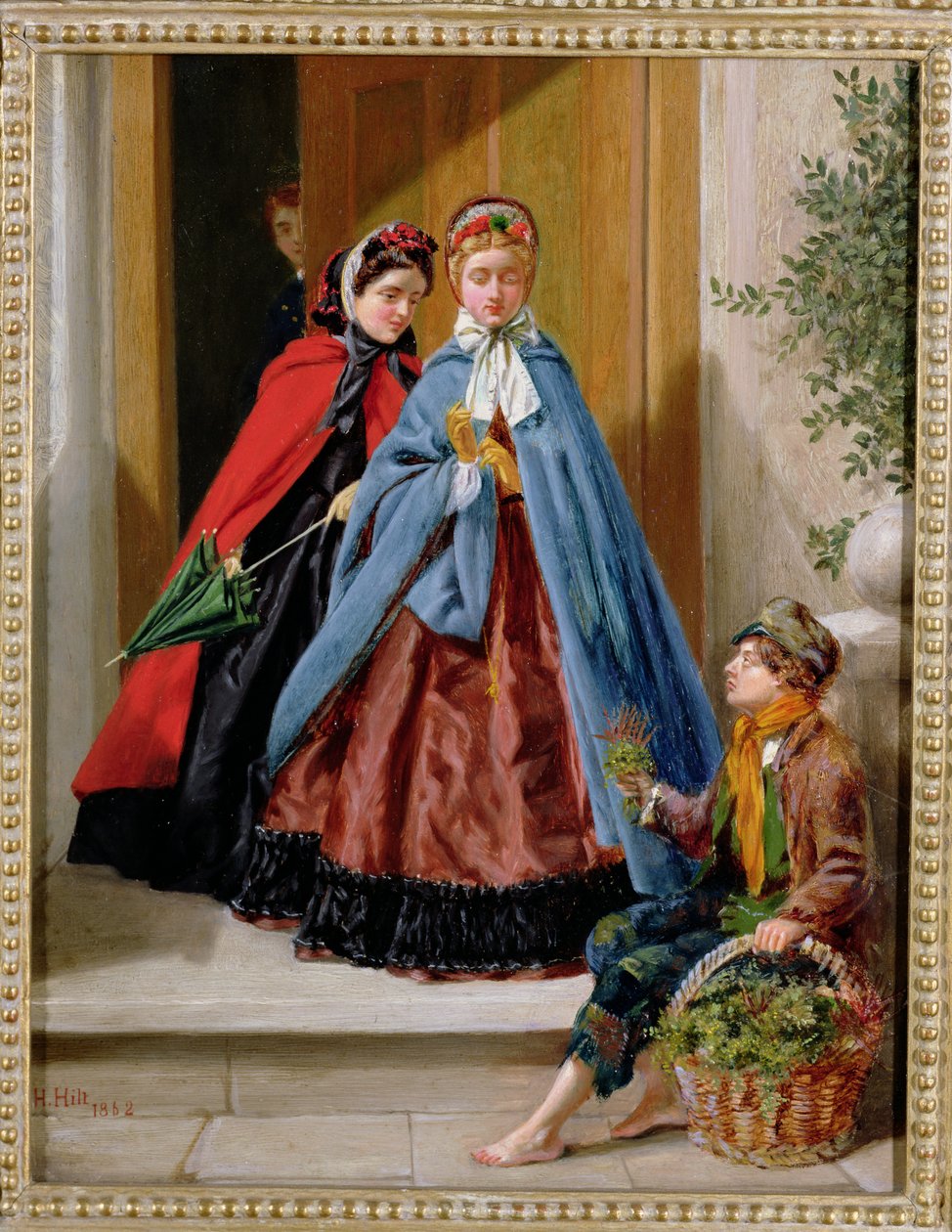 La venditrice di fiori da H. Hilt