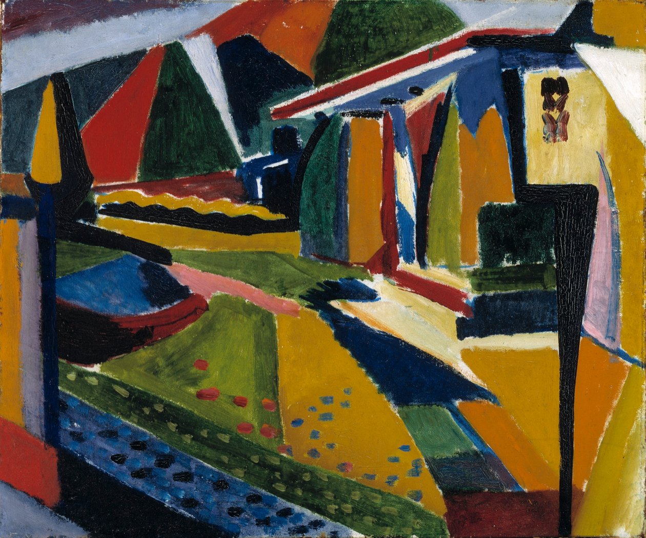 Paesaggio astratto da H. Lyman Sayen