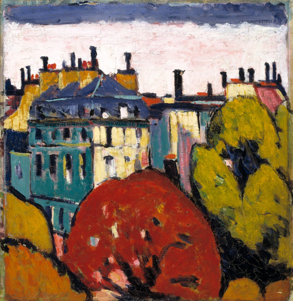 Paesaggio, Parigi da H Lyman Sayen