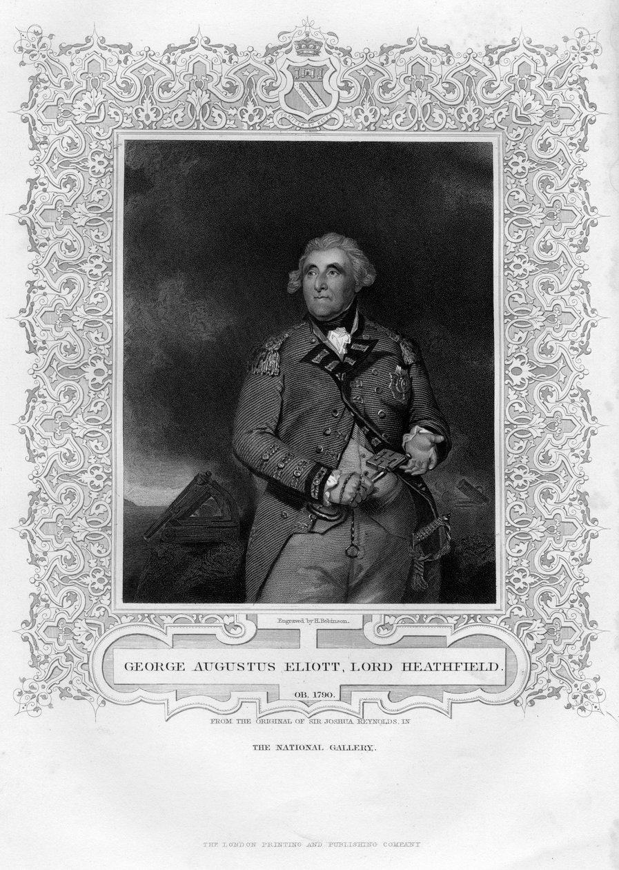 George Augustus Eliott, 1° Barone Heathfield da H. Robinson