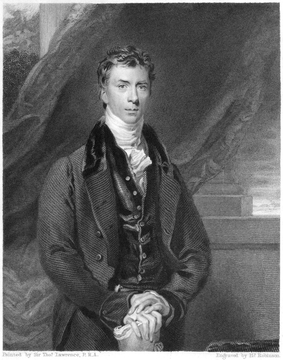 Henry Peter Brougham, 1° Barone Brougham e Vaux, avvocato e politico scozzese, 1833 da H. Robinson