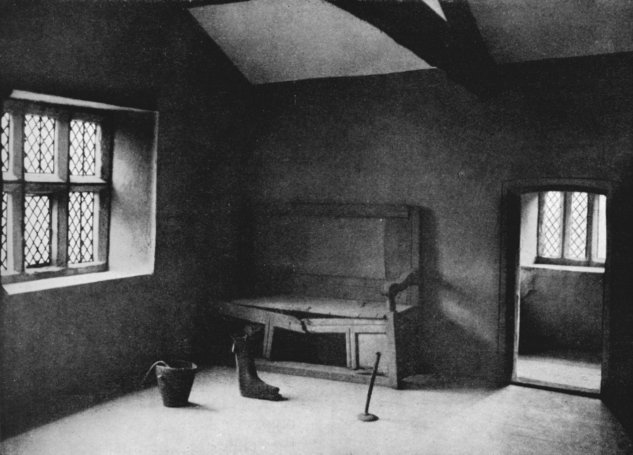Interno della stanza di Robin Hood da H. Robinson