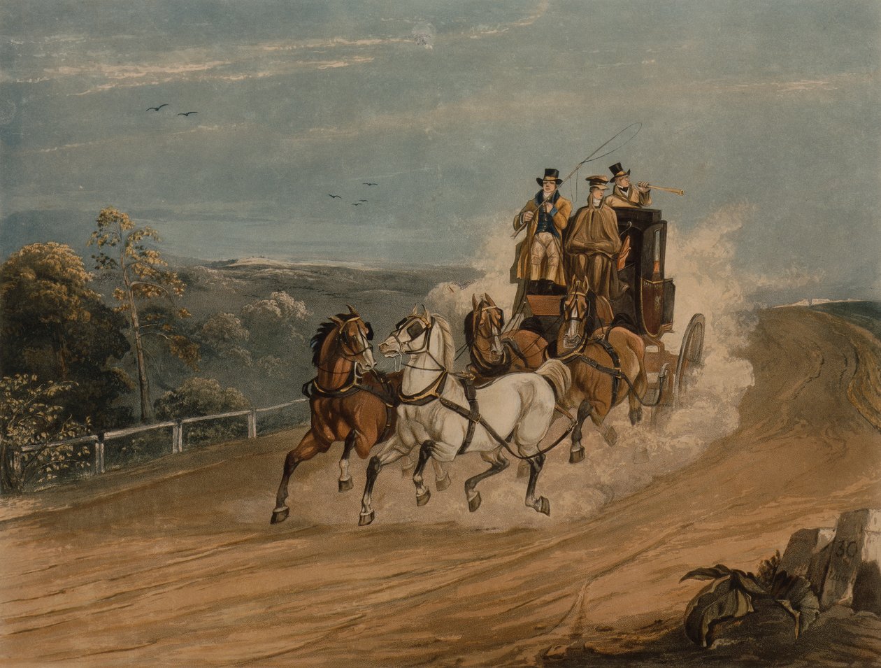 La Diligenza in Ritardo da H. Walker