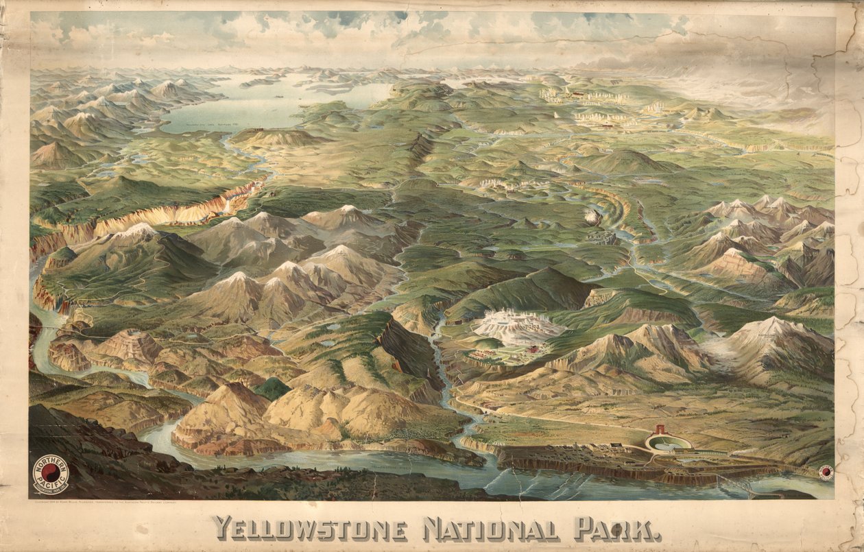 Parco Nazionale di Yellowstone da H. Wellge
