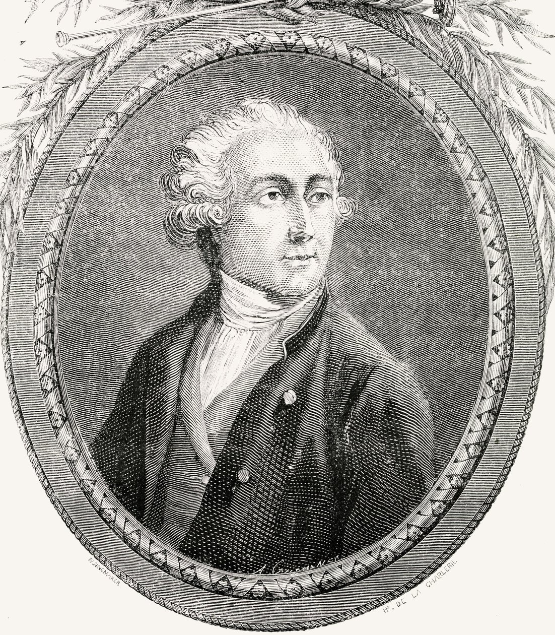 Antoine Laurent Lavoisier, inciso da Pannemaker-Ligny, da 