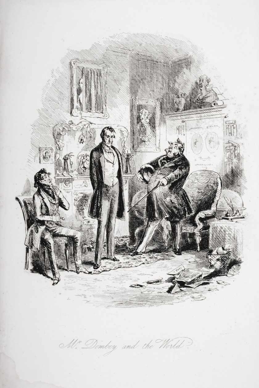 Mr. Dombey e il mondo, illustrazione da 