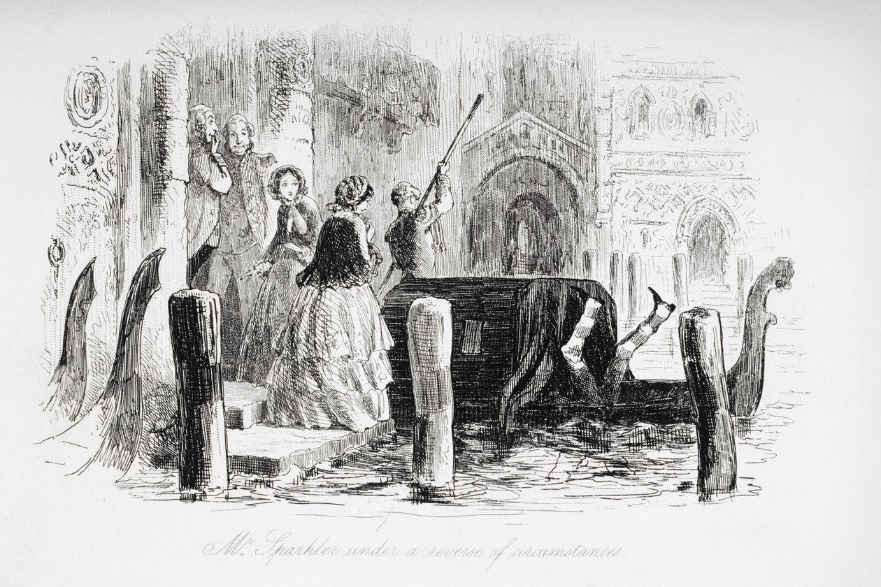 Mr. Sparkler in circostanze avverse, illustrazione da 
