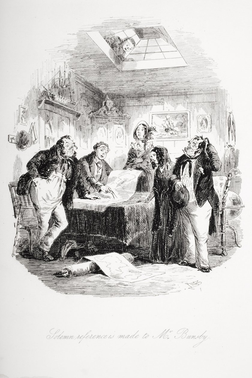 Riferimento solenne a Mr. Bunsby, illustrazione da 