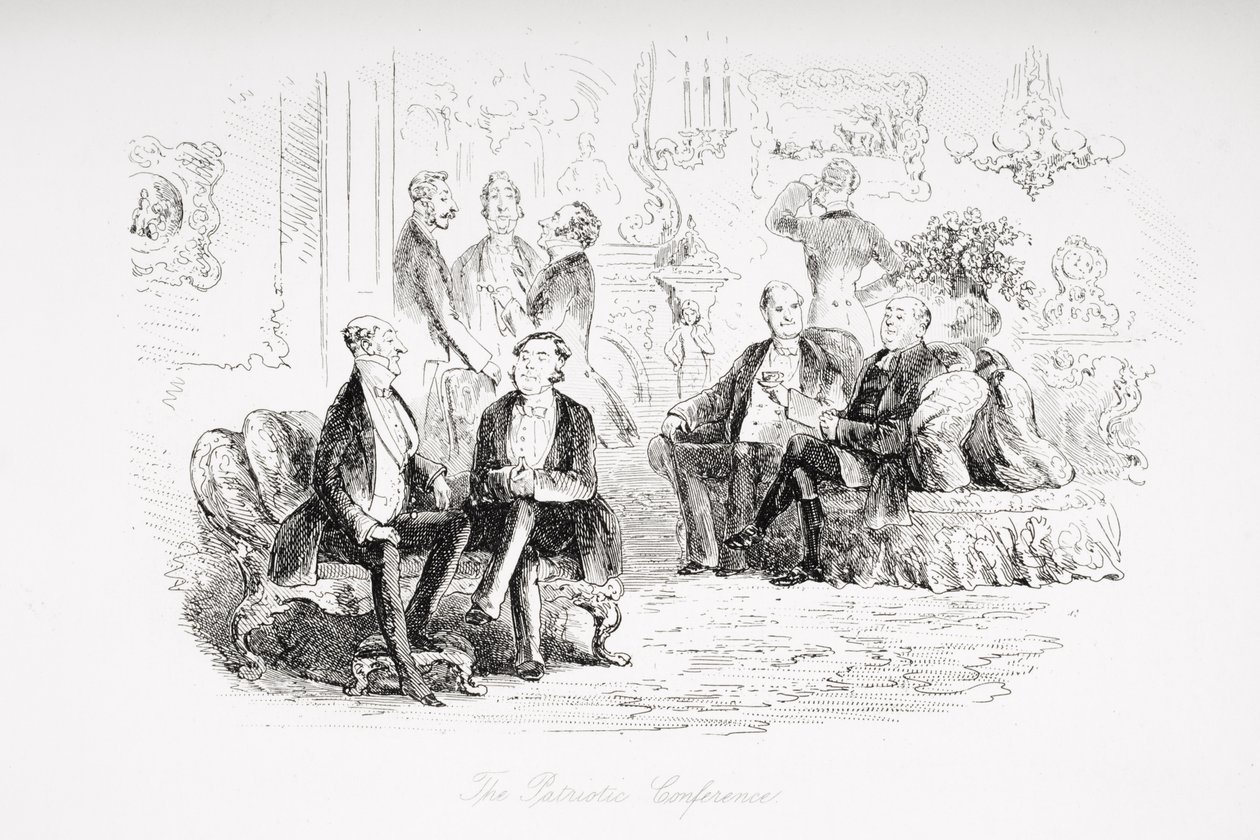 La Conferenza Patriottica, illustrazione da 