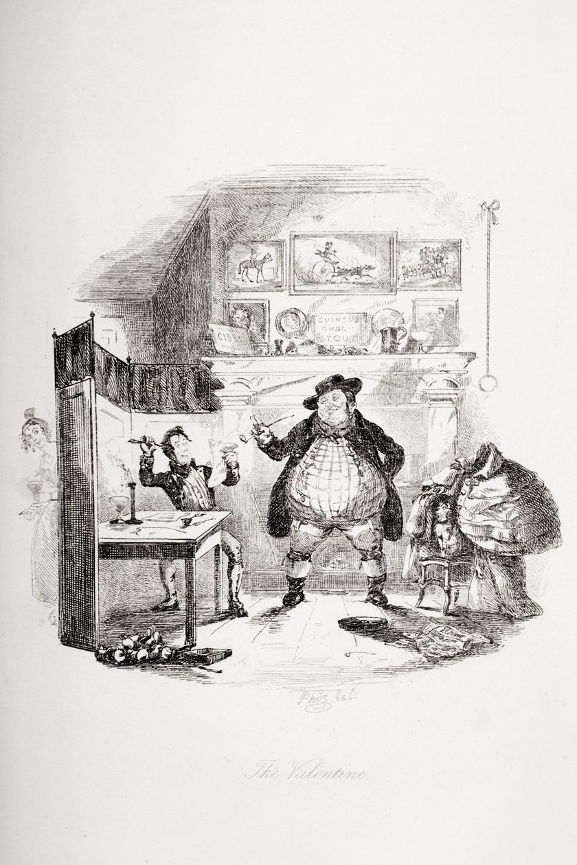 Il San Valentino, illustrazione da 