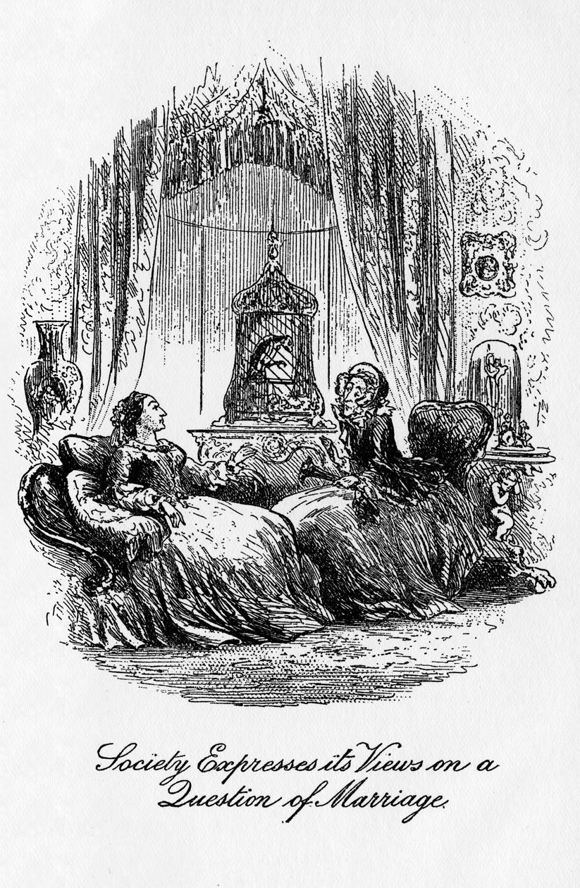 La piccola Dorrit da Hablot Knight Browne