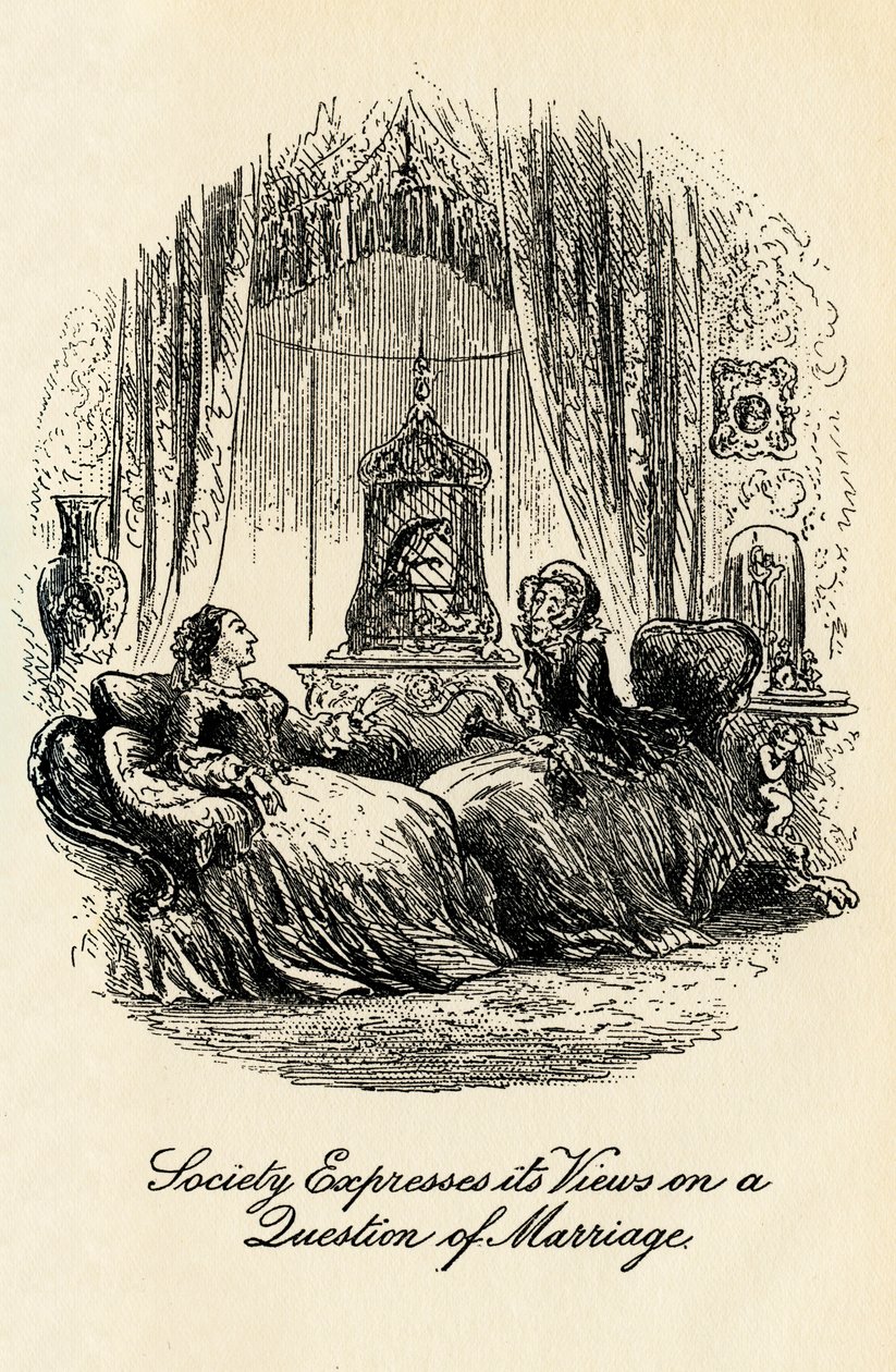 La piccola Dorrit da Hablot Knight Browne