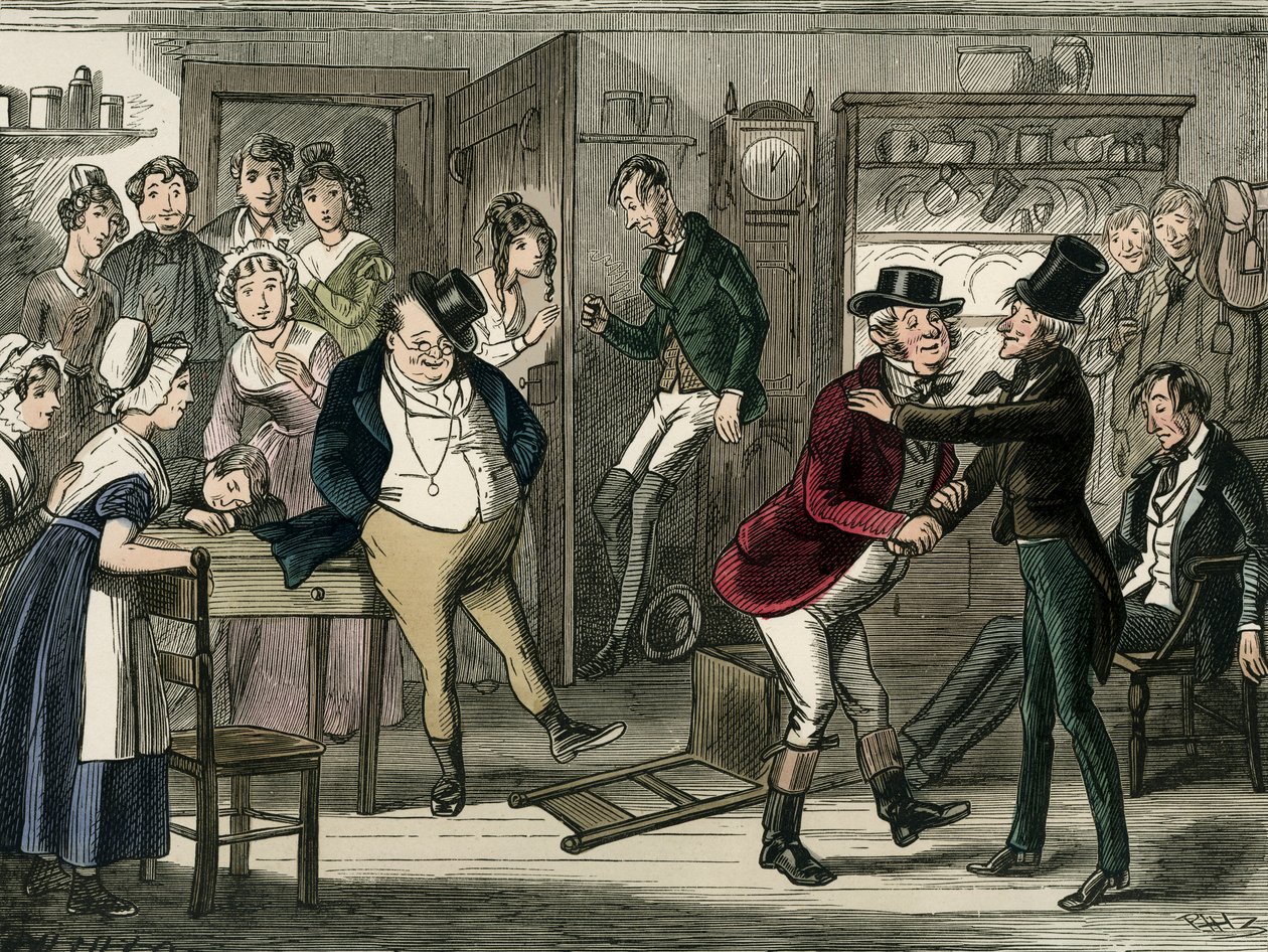 Il Circolo Pickwick da Hablot Knight Browne