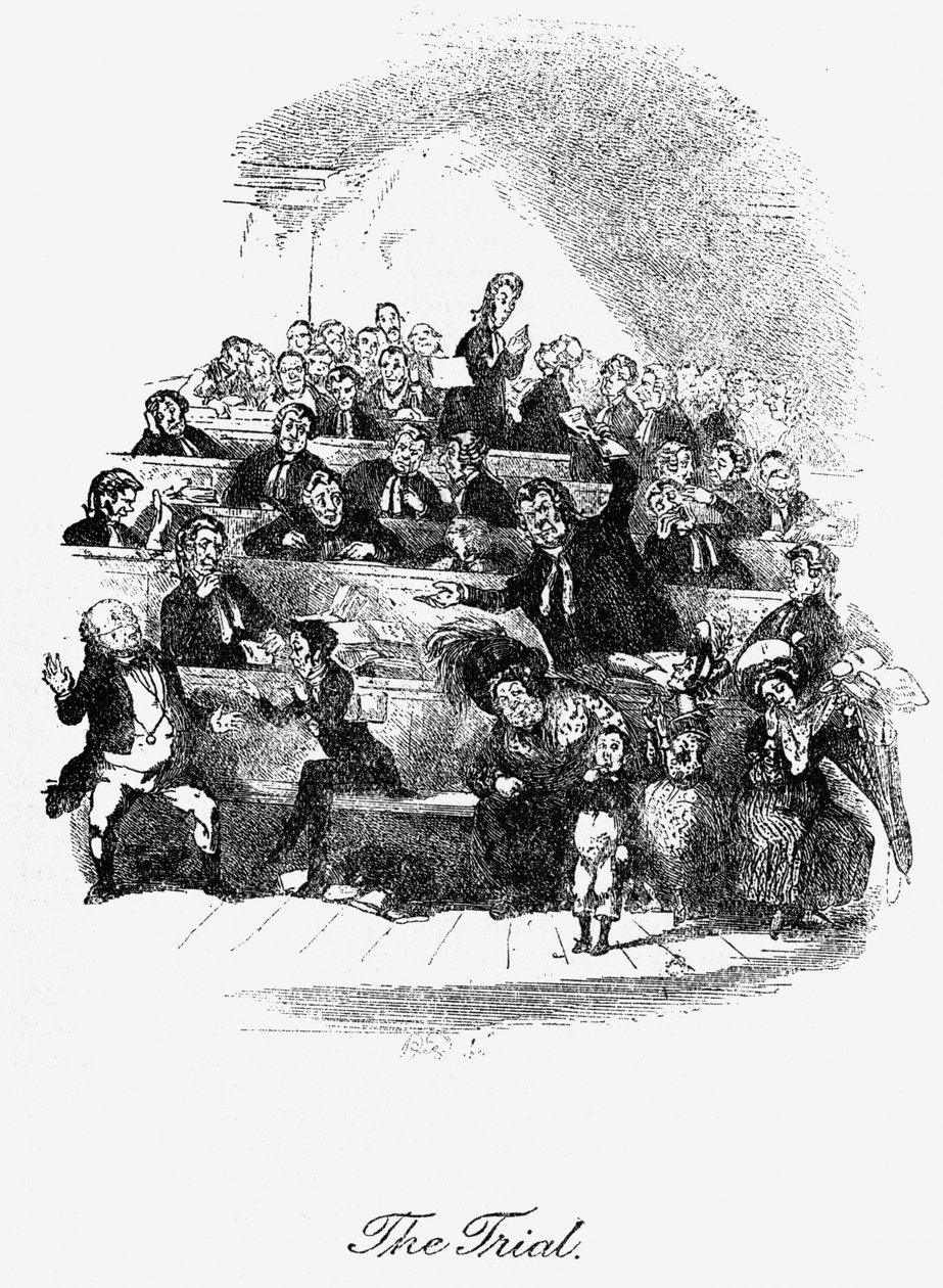 Il Circolo Pickwick da Hablot Knight Browne