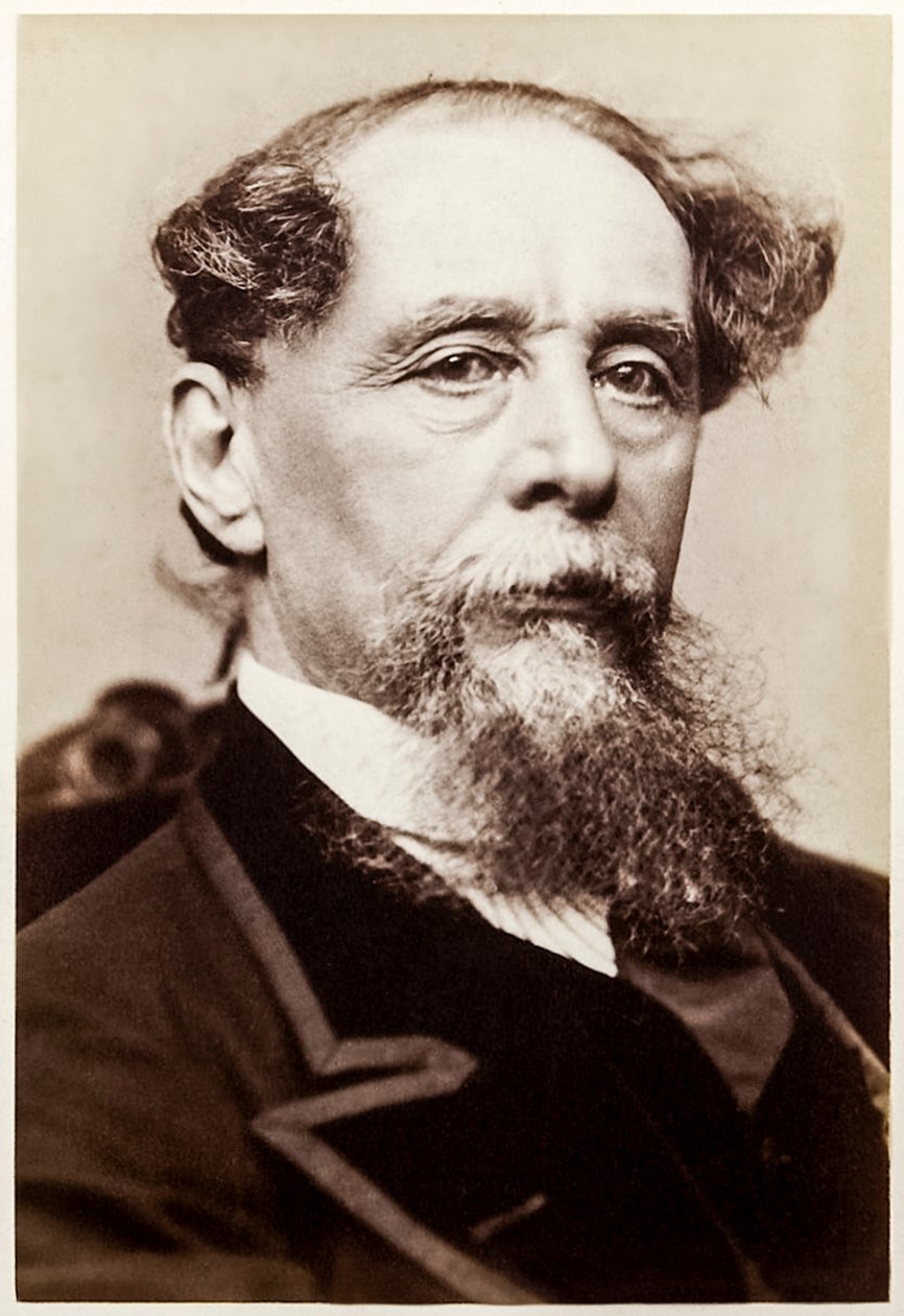 Charles Dickens: scrittore inglese e popolare romanziere vittoriano da Hablot Knight Browne