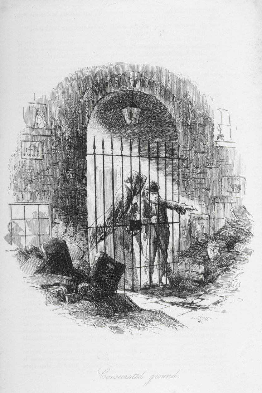 Terreno consacrato, illustrazione da 