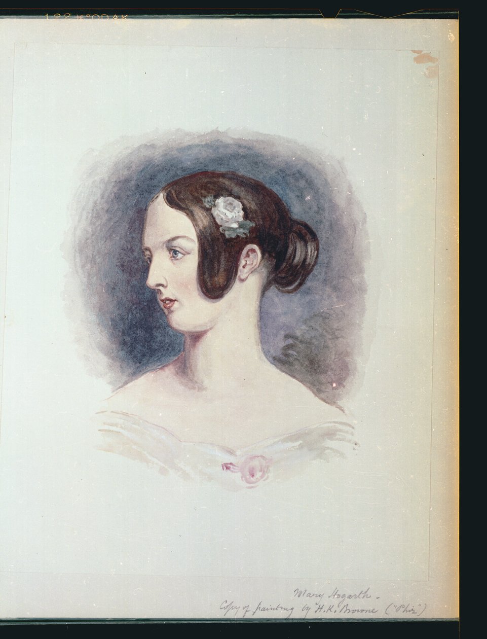 Mary Hogarth da Hablot Knight Browne