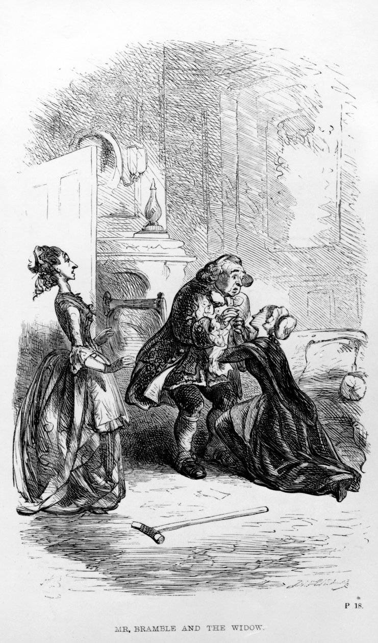 Il signor Bramble e la vedova da 