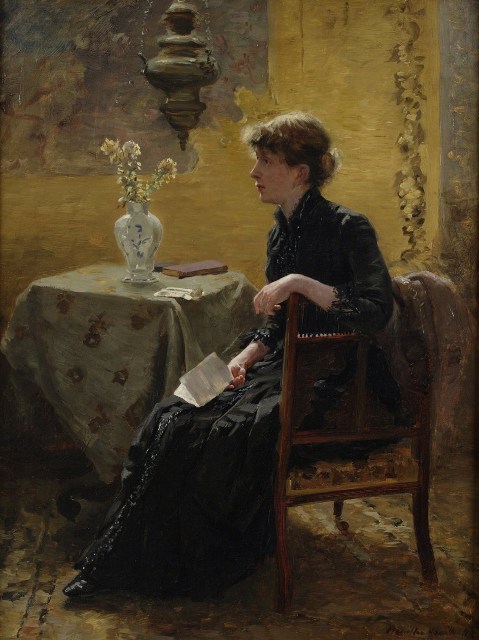 Signora in nero da Hamilton Hamilton
