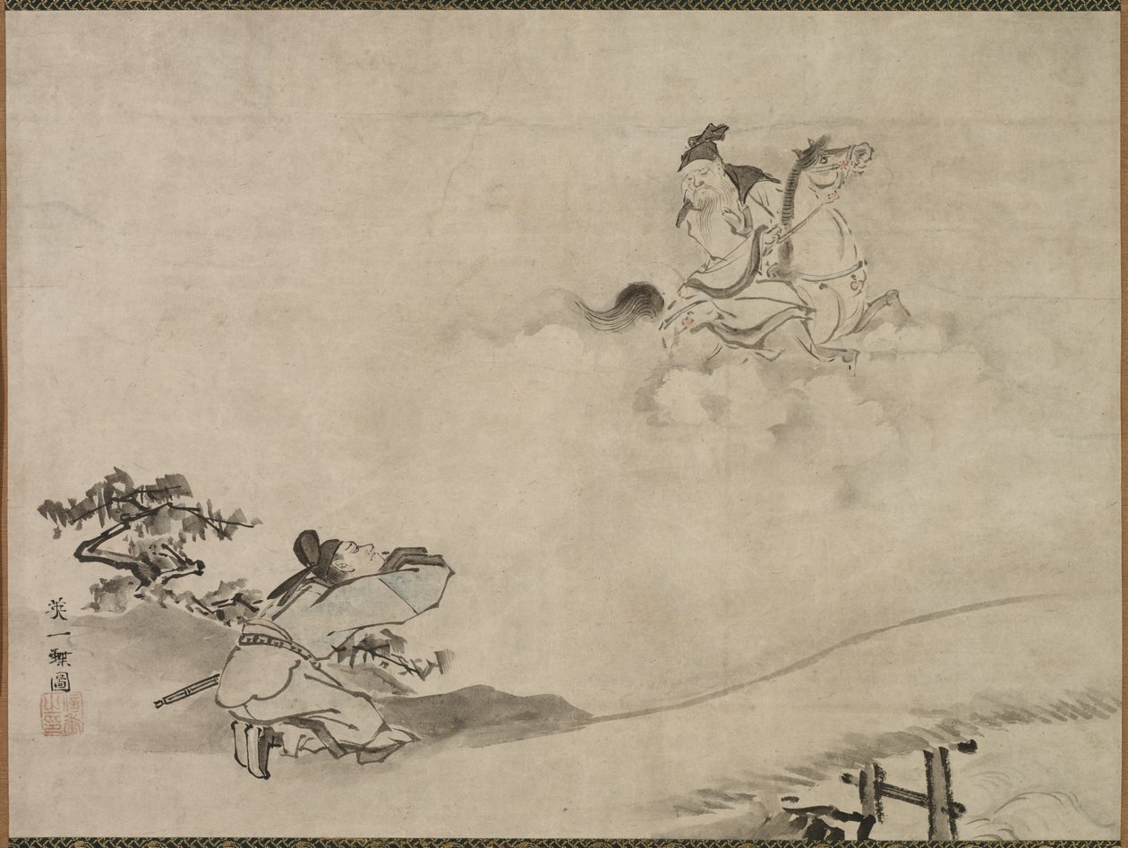 Immortale taoista, 1615-1868 da Hanabusa Itcho