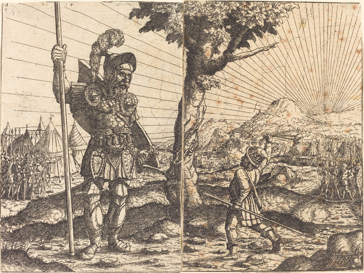 Davide e Golia da Hanns Lautensack