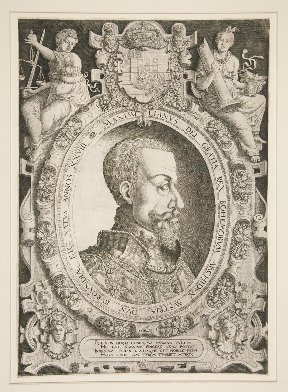 Ritratto di Massimiliano II (Asburgo) da Hanns Lautensack