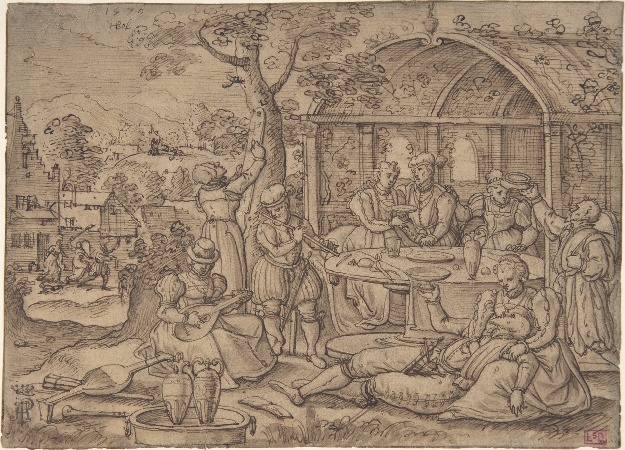 Il figliol prodigo da Hans Bol