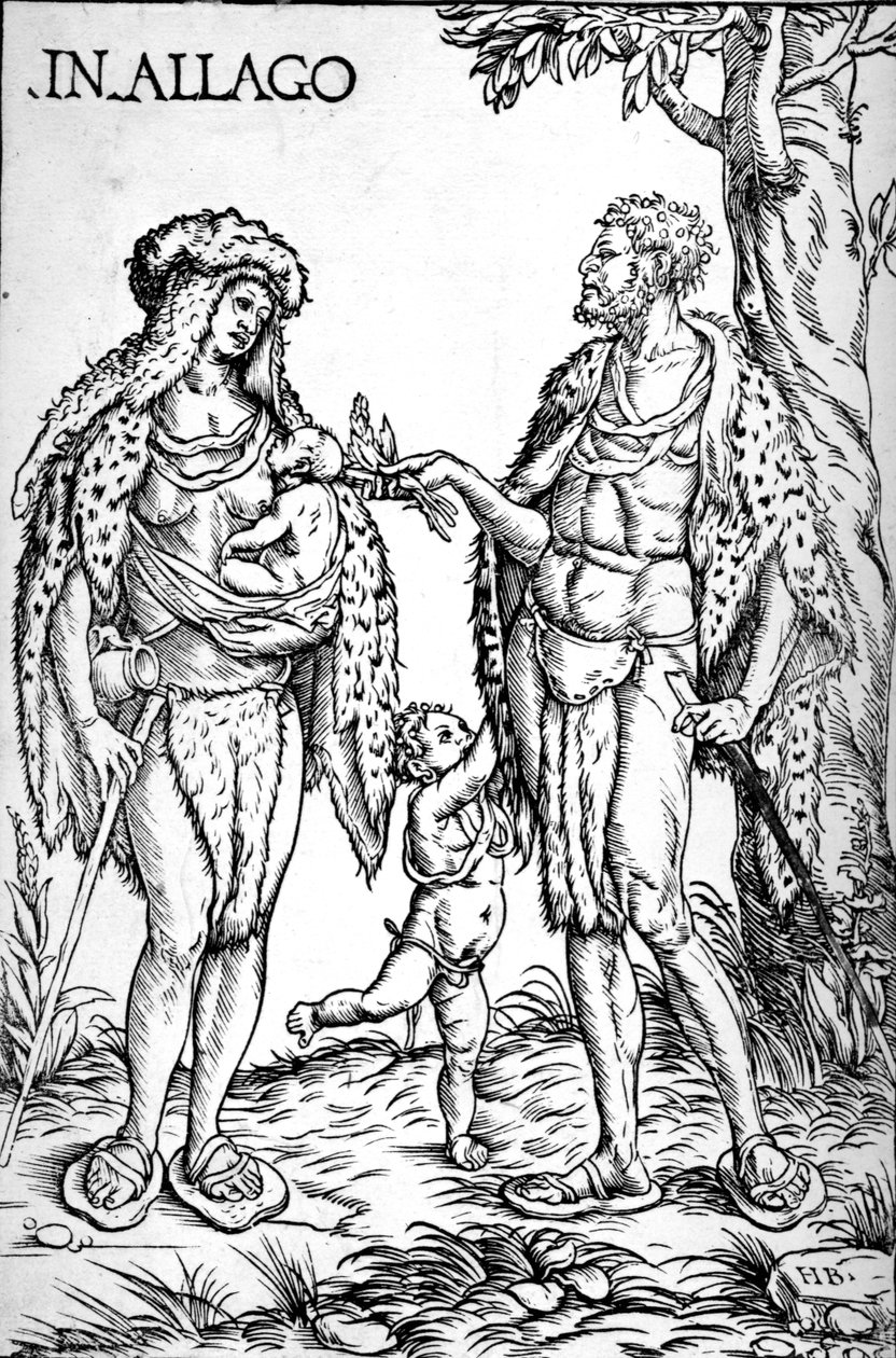 Nativi di Algoa, 1508 da Hans Burgkmair