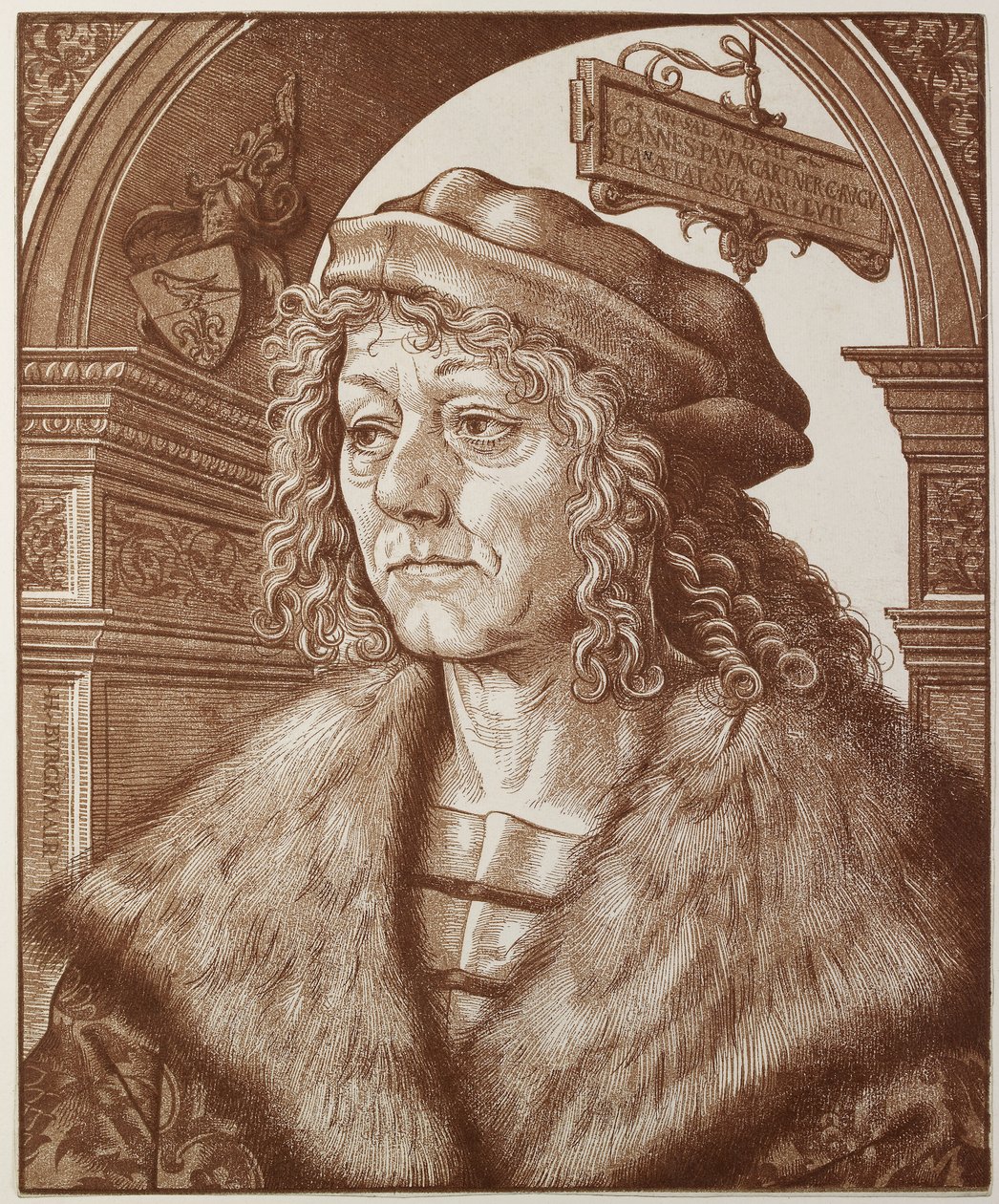 Ritratto di Johannes Paumgartner, 1512 da Hans Burgkmair