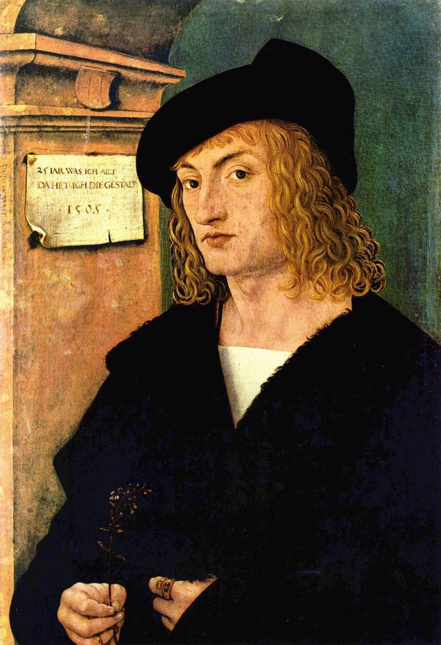 Ritratto di Hans Schellenberger da Hans Burgkmair the Elder