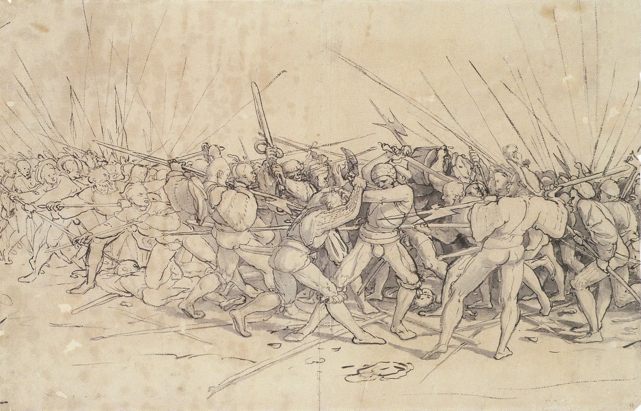 Scena di Battaglia da Hans Holbein der Jüngere