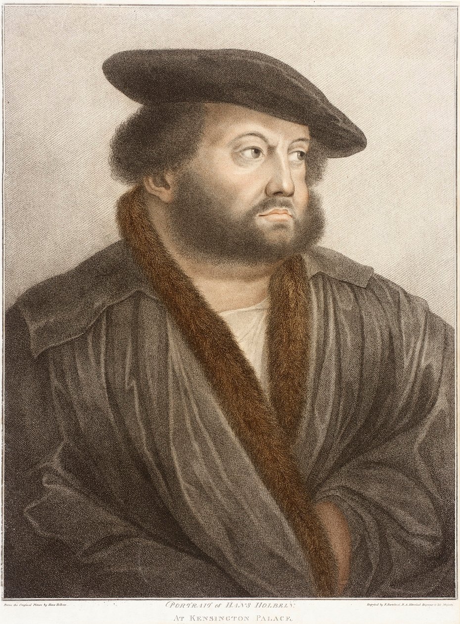 Ritratto di Hans Holbein da Hans Holbein der Jüngere