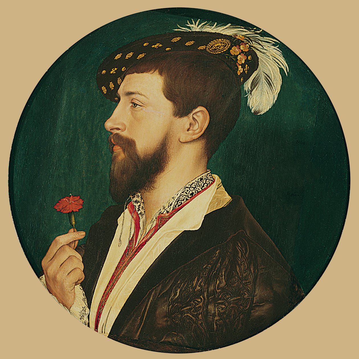 Ritratto di Simon George di Cornwall da Hans Holbein der Jüngere