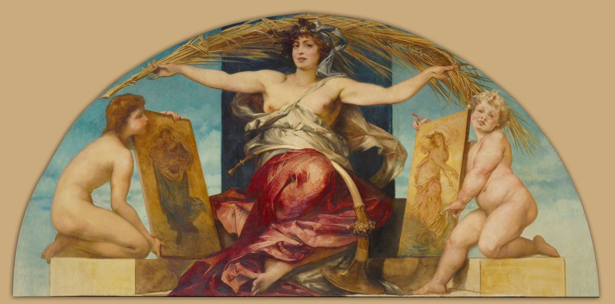 Allegoria della pittura religiosa e profana da Hans Makart