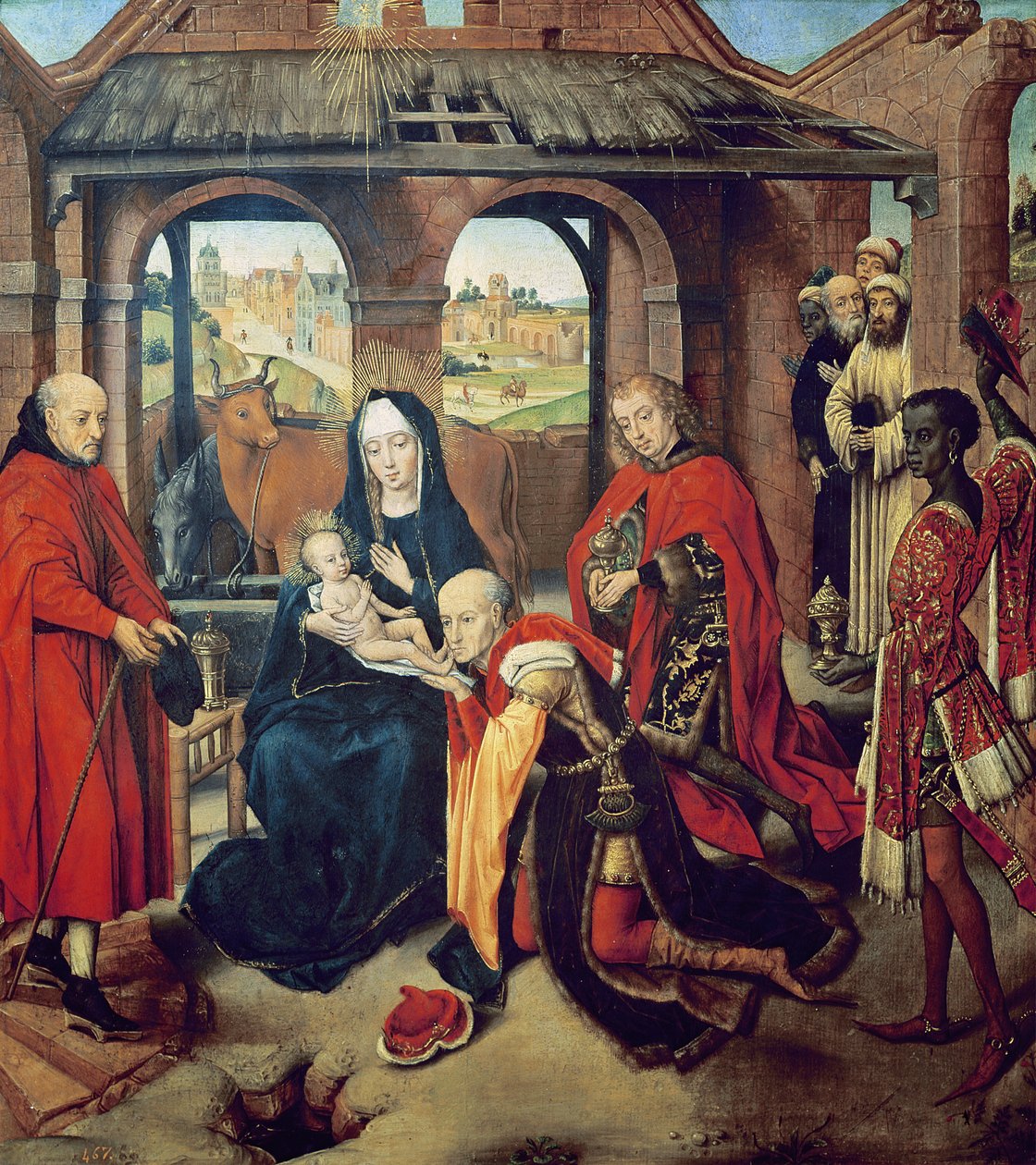 Adorazione dei Magi da Hans Memling