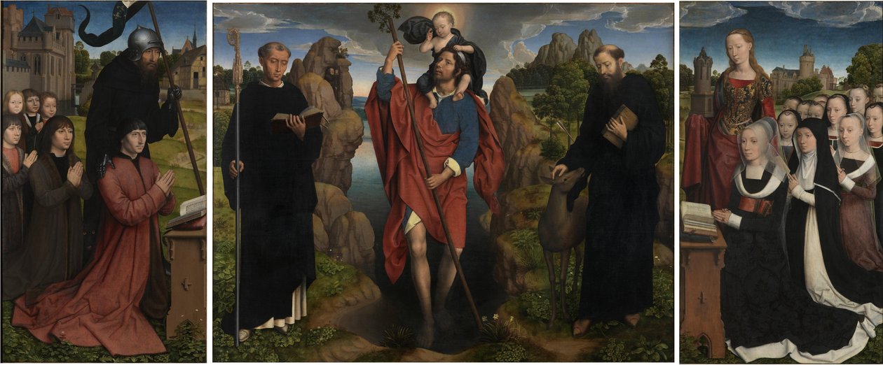 Trittico di Willem Moreel da Hans Memling