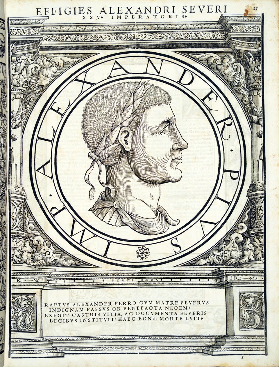 Alessandro Severo, illustrazione da 