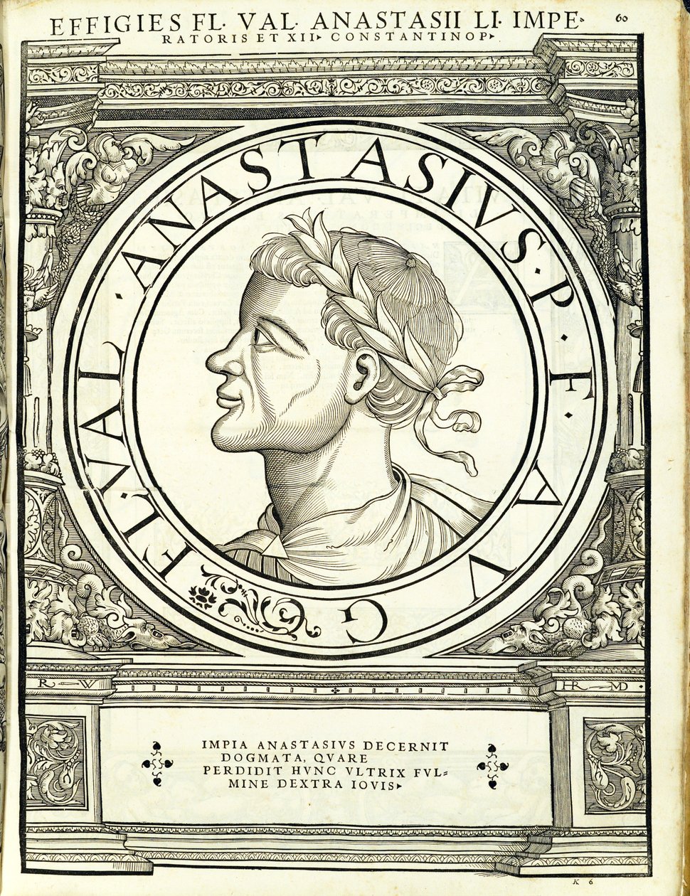 Anastasio I, illustrazione da 
