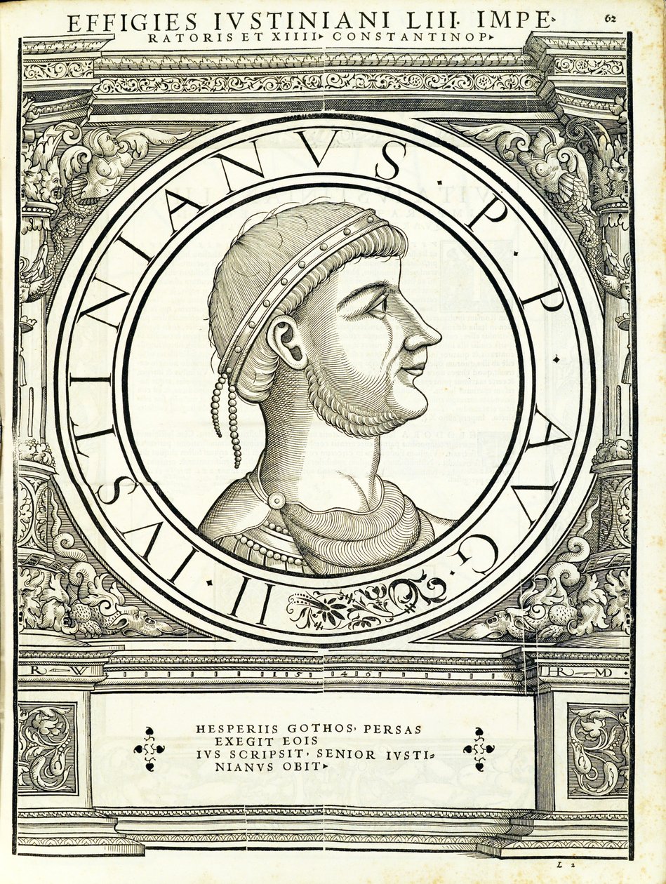 Iustinianus I, illustrazione da 