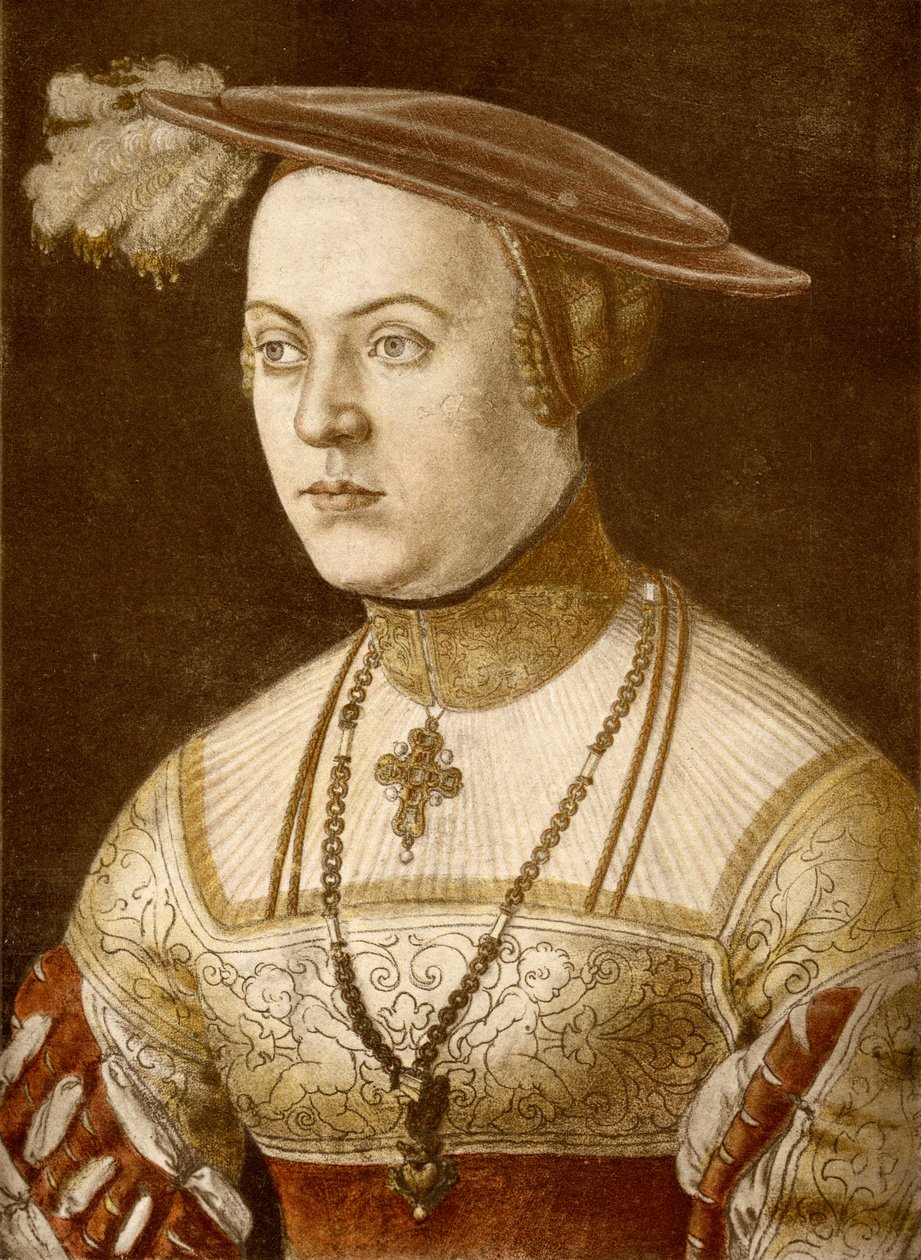 Duchessa Maria di Baden da Hans Sebald Beham