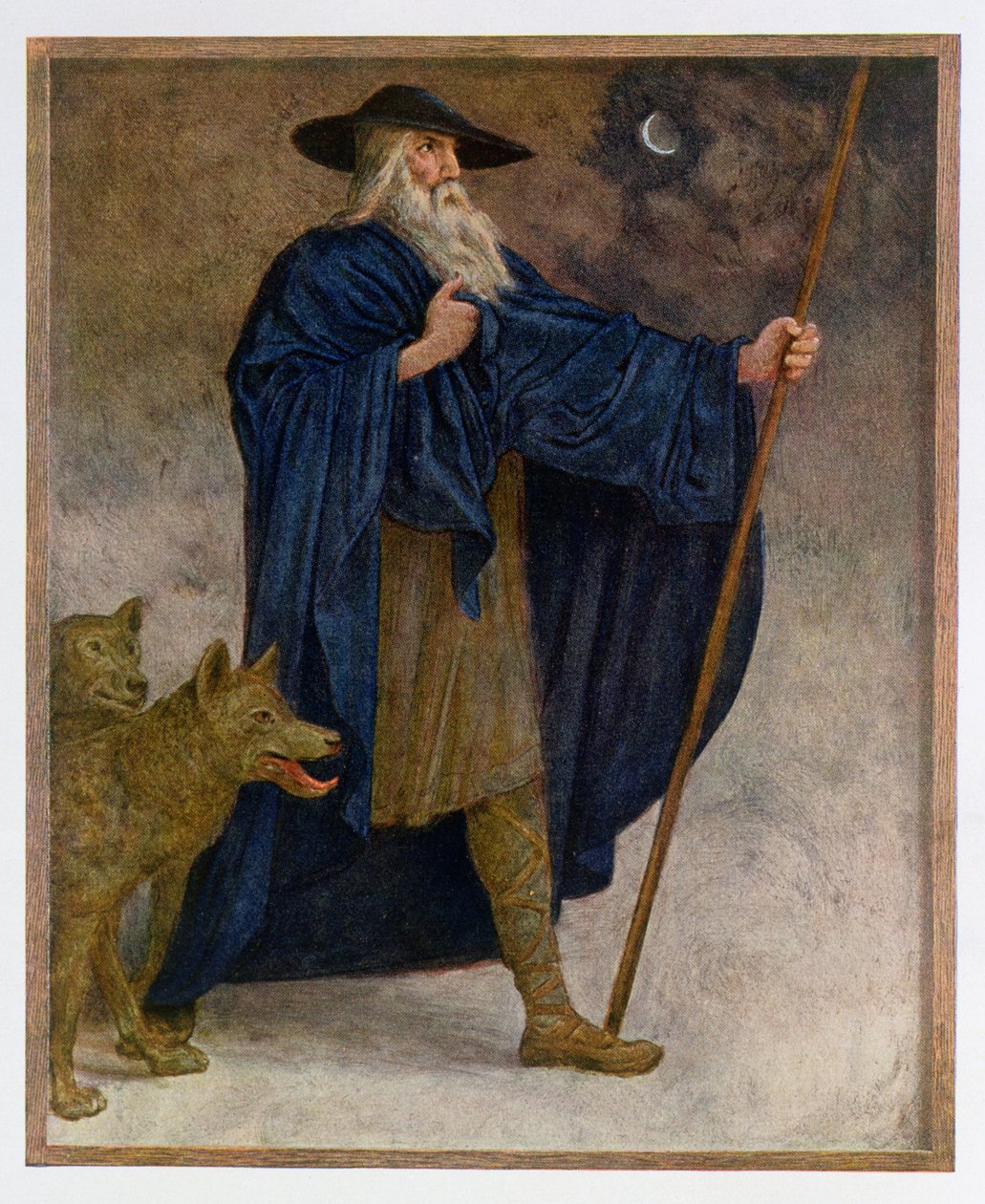 Dicembre, illustrazione da 