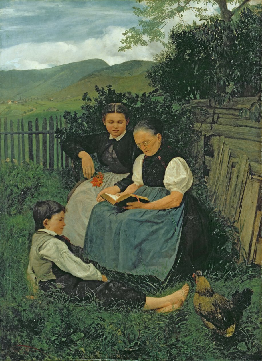 La fine della giornata, 1868 da Hans Thoma