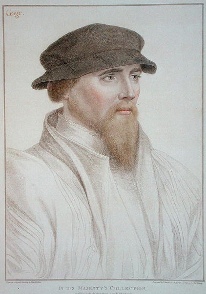 Ritratto di John Gaye (m.1557) inciso da Francesco Bartolozzi (1727-1815) 1796 da Hans (after) Holbein the Younger