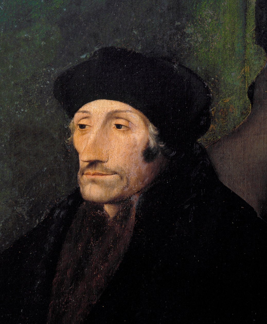 Ritratto di Erasmo da Rotterdam, umanista olandese da Hans (attr. to) Holbein the Younger