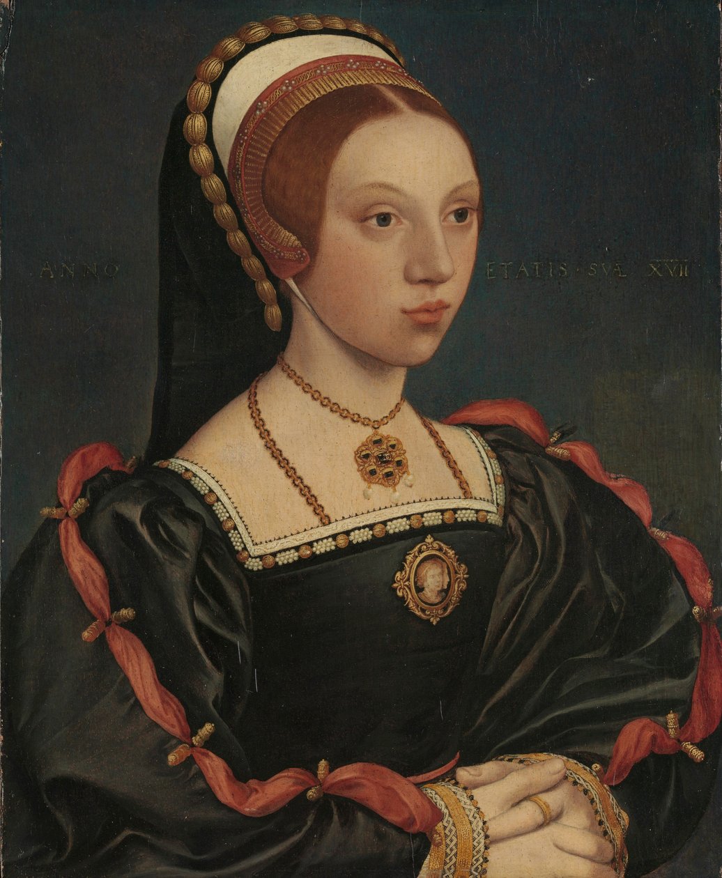 Ritratto di una giovane donna, c.1540-45 da Hans (attr. to) Holbein the Younger