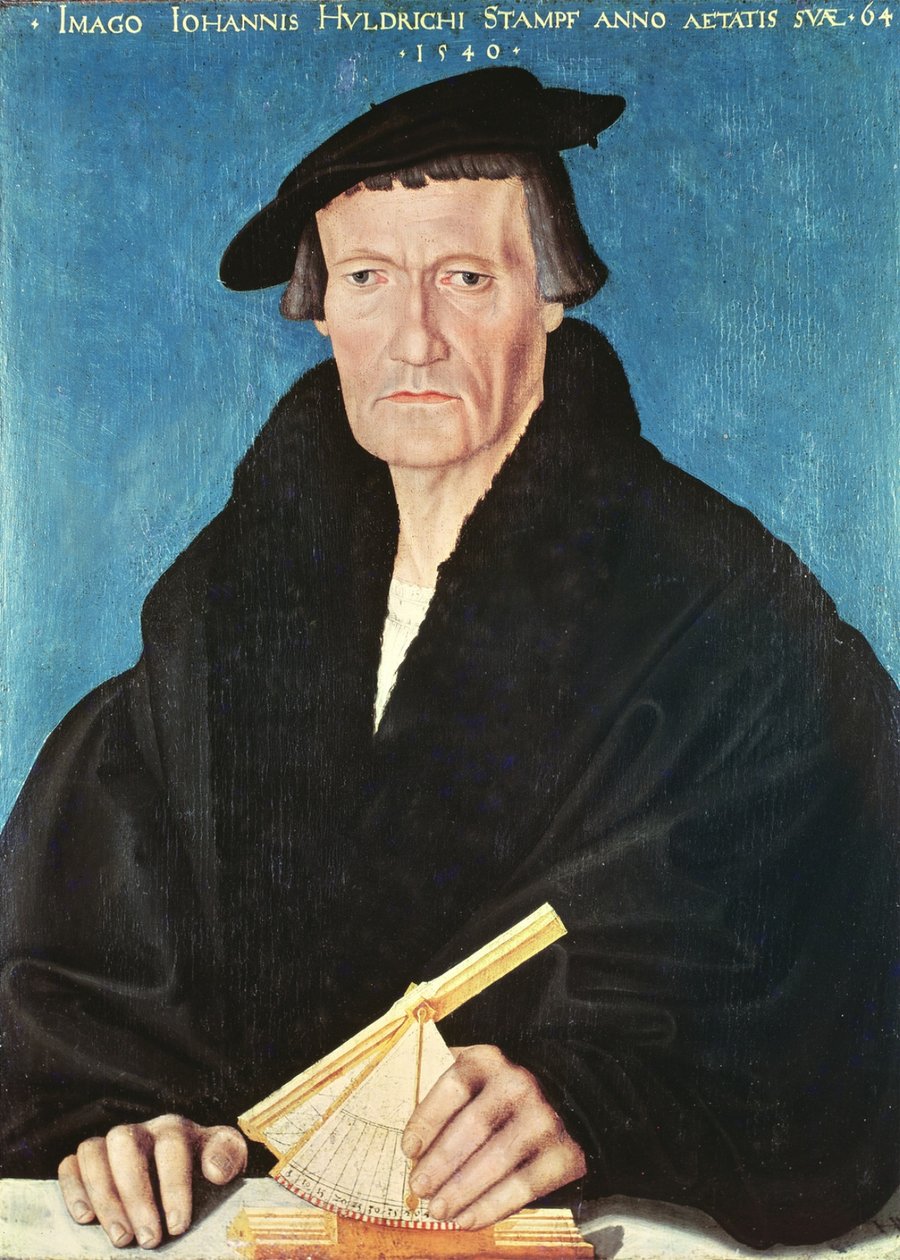 Ritratto di Ulrich Stampfer da Hans Asper